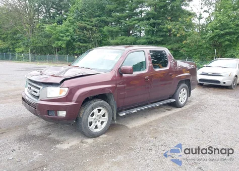 2010 Honda Ridgeline Rts z USA, uszkodzony, nr VIN 5FPYK1F47AB005848